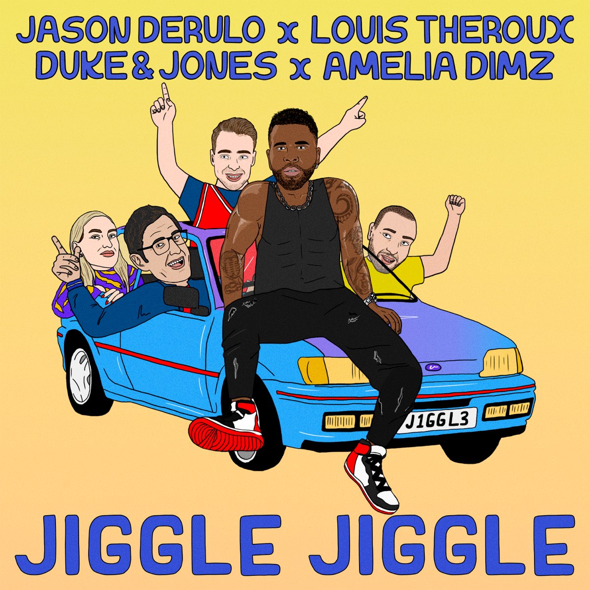 Duke & Jones & Louis Theroux - Jiggle Jiggle (feat. Jason Derulo & Amelia Dimz)